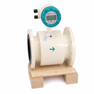 Débitmètre numérique 24VDC 220VAC, débitmètre magnétique, débitmètre pour l'eau et les eaux usées - Product Image 1