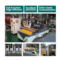 Machine de fraisage CNC ATC SHANSHU 9KW 4x8ft avec contrôle NC Studio, 3 axes, adsorption sous vide, pour la fabrication de meubles en bois, moteur servo à engrenages