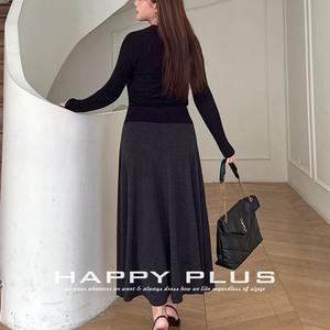 ราล์ฟ เอสเธติกส์กระโปรงมิดิเอวสูงสำหรับผู้หญิง สีพื้น ไซส์พลัส สำหรับฤดูใบไม้ร่วงและฤดูหนาว ทรงเอไลน์ รุ่น N9407 - Product Image 2