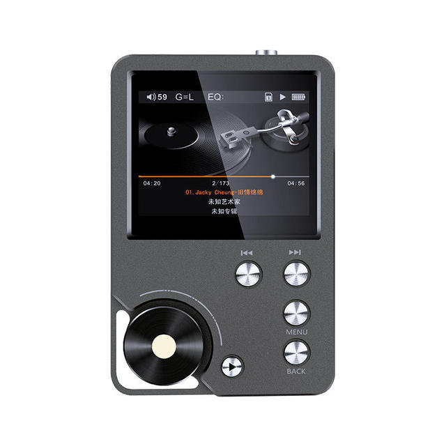 Professional DSD256 Lossless HiFi Music Player, 2.0" Screen & 128GB Expandable Storage