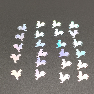 Forniture di fabbrica <span class=keywords><strong>argento</strong></span> olografico forme <span class=keywords><strong>glitter</strong></span> per mestiere - Product Image 4
