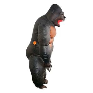 2024 şişme kostüm Gorilla maymun tam vücut yaramaz komik kostüm Suit için cadılar bayramı partisi yetişkin çocuk özelleştirilebilir - Product Image 5