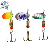 11 pièces 56g leurres métal brochet cuillère leurre Spinner lames appâts plate-forme crochet en ligne Spinner pêche Spinner appât leurre ensemble Kit