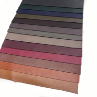 Tissu en cuir PU Lychee personnalisé, cuir synthétique écologique sans DMFA avec support en coton pour sacs, chaussures, vêtements décoratifs et boîtes
