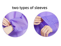 Imperméable de camping épaissi en plastique EVA pour filles, coupe-vent et imperméable, avec poignets élastiques, idéal pour les voyages et les activités de plein air (vente en gros)