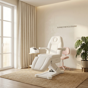เตียงนวดปรับระดับความร้อนสำหรับสปาและเสริมความงาม - Product Image 1