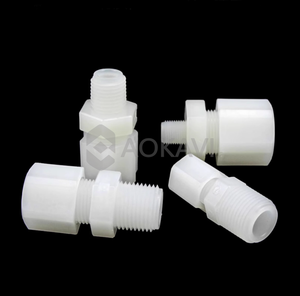 PVDF NPT filettatura a compressione maschio-connessione rapida <span class=keywords><strong>Union</strong></span>, resistente ai prodotti chimici per tubo dell'acqua dell'aria - Product Image 5