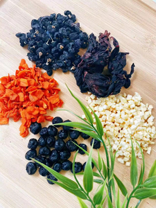 Chiết Giang Hàng Châu nguồn gốc thảo dược trái cây truyền nước giải khát tự nhiên Blueberry Đen <span class=keywords><strong>Goji</strong></span> <span class=keywords><strong>Berry</strong></span> trà 2 lon - Product Image 3