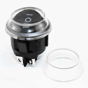 Interrupteur rond On Off 15 16 19 20 22 <span class=keywords><strong>23</strong></span> MM avec capuchons étanches 2 3 4 6 broches Interrupteur à bascule à deux positions Kcd1 3A 6A 10A 250V - Product Image 4