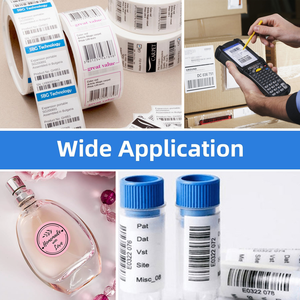 สติกเกอร์เคลือบ TT 80แกรมที่ติดด้วยความร้อนแบบม้วนฉลากด้วยตนเองสำหรับบรรจุภัณฑ์อุตสาหกรรม/โลจิสติก/ ผลิตภัณฑ์ - Product Image 6