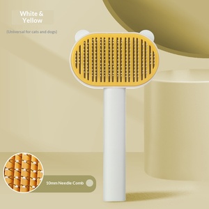 Cepillo para Pelo de Perro y Gato, ABS, Acero Inoxidable, Aguja de 10 mm, para Perros Grandes como el Golden <span class=keywords><strong>Retriever</strong></span> - Product Image 2