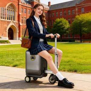 Valise légère SE3SL grande capacité, scooter électrique rechargeable, bagage de sécurité - Product Image 5