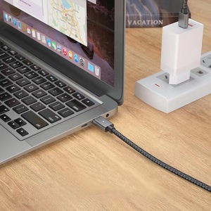 Cáp <span class=keywords><strong>USB</strong></span> C Sang Từ Tính Type C Sạc Nhanh 60W 100W - Product Image 6