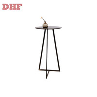 Table Long en PP de style européen, Table avec jambe méta, à la mode, nouveau Design