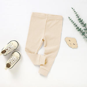 Medias Básicas para Primavera y Otoño, Color Sólido, Medias Básicas para Niños, Pantalones para Bebés, Pantalones de Algodón Orgánico para Bebés - Product Image 2