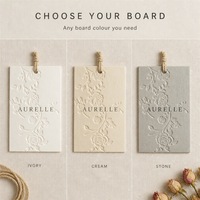 Étiquettes suspendues florales en relief, étiquettes suspendues en papier avec texte personnalisé imprimé, étiquettes roses en carton épais de qualité supérieure pour l'emballage de marque