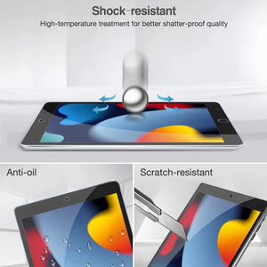 Full Coverage Tempered Glass Screen Protector for iPad Pro Air <b>Mini</b> Tablet PC Ultra Thin Arc Edge HD Protective Film - Product Image 3