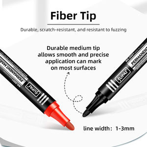 थोक तेल आधारित स्थायी मार्कर पेन नॉन-फ्डिंग वाटरप्रूफ स्याही फाइबर टिप लंबे समय तक चलने वाले औद्योगिक अंकन के लिए फाइबर टिप - Product Image 2