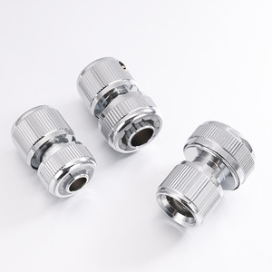 Accesorios de Conexión Rápida Metálicos de 25 mm para Manguera de Lavado de Autos, Conector de Tubería Roscada para Flujo de Agua - Product Image 1