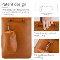 Cossni sac de transport pour ordinateur portable en cuir haut de gamme étanche pour microsoft Surface Pro 3 4 5 6 7 8 sac à main pour ordinateur portable Portable