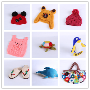 Benang Rajut Khusus Mewah untuk Topi, Syal, dan Kerajinan Rajut Tangan dari Polyester/Katun, Ukuran 5mm 50g 32mts - Product Image 3