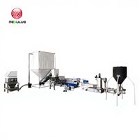 Système de recyclage de mousse EPS en plastique Panneau isolant pour boîte à poisson en mousse EPE XPS Réutilisation de la machine à granuler et à granuler