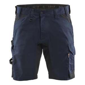 BLAKLADER - 175318328600C50 Short Craftsman stretch Bleu marine foncé-PANTALON DE TRAVAIL EAN 7330509933855 SHORT DE TRAVAIL - Product Image 1