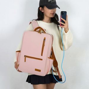 Custom Logo Business <b>Laptop</b> <b>Backpack</b> Lightweight Korean School <b>Bag</b> for Boys and Girls USB Travel <b>Backpack</b> <b>Bag</b> - Product Image 2