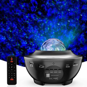 Proiettore a stella 3 in 1 <span class=keywords><strong>LED</strong></span> Nebula Cloud per teatro camera da letto con musica altoparlante proiettore luce notturna per bambini - Product Image 1