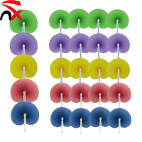 Éventail pliant en papier en gros, rond, portatif, pour mariage, décoration, vente en gros pour l'été, la danse, les fêtes d'anniversaire