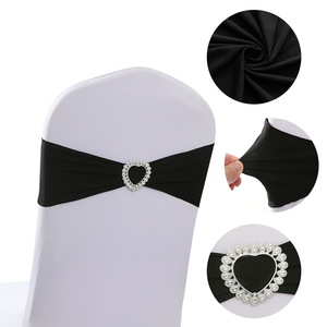 Fundas Elásticas <span class=keywords><strong>para</strong></span> Sillas con Hebilla en Forma <span class=keywords><strong>de</strong></span> Corazón, <span class=keywords><strong>Bandas</strong></span> Elásticas <span class=keywords><strong>para</strong></span> Sillas sin Lazos <span class=keywords><strong>para</strong></span> Decoración <span class=keywords><strong>de</strong></span> Bodas, Banquetes, <span class=keywords><strong>Fiestas</strong></span> y Eventos, Venta al por Mayor - Product Image 6