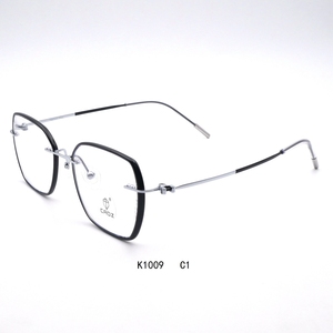 แว่นตา K1009 กรอบโลหะเมมโมรี่ น้ำหนักเบา ทนทาน ทันสมัย ดีไซน์ยืดหยุ่นเพื่อความสบาย - Product Image 3