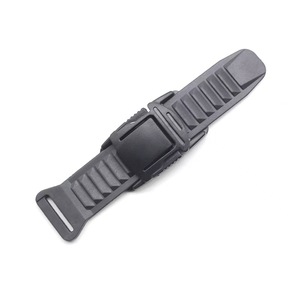 20mm nhanh chóng phát hành bên có thể điều chỉnh vành đai nhựa theo dõi khóa tự sửa chữa quần Short đi xe đạp quần hat Giày phụ kiện - Product Image 1