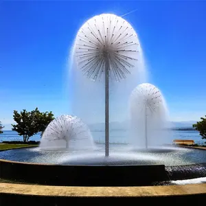 Fuente de agua de jardín de diente de león de estilo francés a la venta