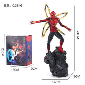 Vente chaude : Figurines d'action PVC des Avengers – Personnages Spider-Man – Héros sans-abri pour articles d'ameublement - Product Image 5
