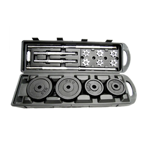 Juego de Mancuernas Ajustables OEM Personalizables de Venta al por Mayor de Fábrica con Estuche, Equipo de Gimnasio de Pesas Libres Brillantes de Alta Calidad - Product Image 1