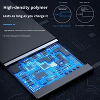 Batterie au lithium rechargeable pour diagnostic de téléphone portable 3,83 V compatible avec les iPhone 11/12/13 Pro Max pour tous les iPhones