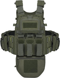 完全保護戦術ベスト屋外トレーニング用挿入プレート安全製品セキュリティ用 - Product Image 1