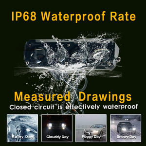 卡罗琳发光二极管新产品Powerrful 60W 120适合汽车摩托车U22防水发光二极管聚光灯 - Product Image 6