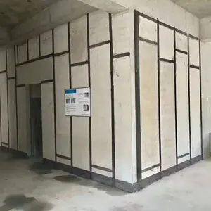 Panel de pared de hormigón EPS, Instalación rápida, exterior/interior