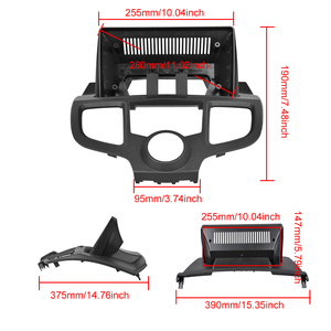 Podofo 10.1 ''4 + 64 gam Android Car Stereo không dây Carplay Android tự động cho Honda Odyssey 2004-2008 IPS DSP GPS RDS bán buôn - Product Image 5