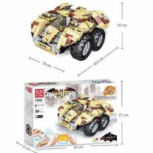 Mould King 13030 2.4G APP Télécommande Blocs de construction Jouet Technologie <span class=keywords><strong>Batmobile</strong></span> DIY Assemblage Blocs de construction Jouet Cadeau - Product Image 5