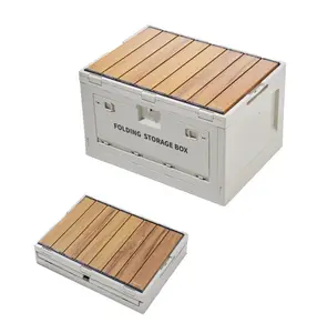 Large Capacity Multi-purpose Car Storage Box Portable Folding Box For Picnic