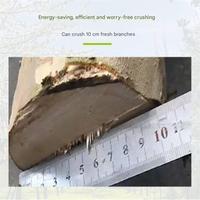 Broyeur de branches hydraulique 15 CV à alimentation automatique, certifié CE, livraison gratuite