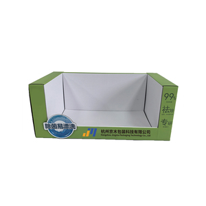 Bán buôn sinh thái thân thiện hiển thị các tông đứng siêu thị cửa hàng gấp carton Pop Up hiển thị PDQ hiển thị hộp giấy hộp truy cập - Product Image 1