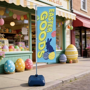 ระบบ<span class=keywords><strong>ธง</strong></span>แบนเนอร์อเนกประสงค์ 3 เมตร พร้อมฐานแบบโมดูลาร์ สำหรับร้านค้าปลีก งานอีเว้นท์ และโปรโมชั่นตามฤดูกาล - Product Image 3