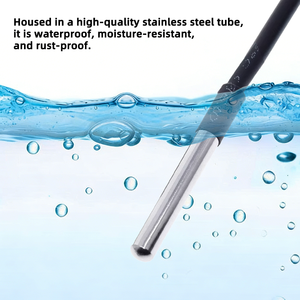 Custom IP68 Digital Waterproof 1wire Maxim DS18B20 <strong>Sensor</strong> Smaller Chip 4mm Diameter Probe for Tank <strong>Temperature</strong> Measurement - Product Image 2