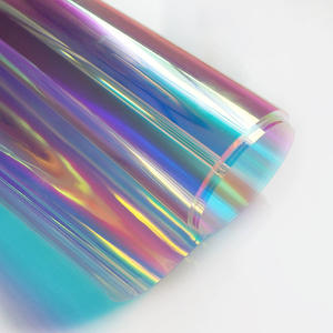 Papier laser pour membrane de construction, autocollants irisés arc-en-ciel, film de verre dégradé coloré, directement de l'usine de Guangzhou - Product Image 2