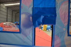 Le nouveau <span class=keywords><strong>château</strong></span> gonflable miniature en PVC sur le thème des ballons est un choix léger et pratique pour <span class=keywords><strong>les</strong></span> locations de fêtes. - Product Image 5
