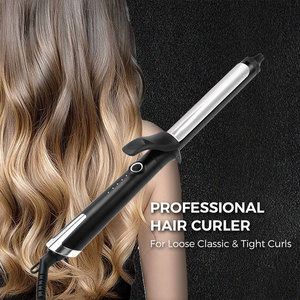 Rizador de pelo multibarras 9mm 25mm 32mm con calentamiento PTC, revestimiento cerámico y 5 ajustes de temperatura para cabello ondulado - Product Image 4